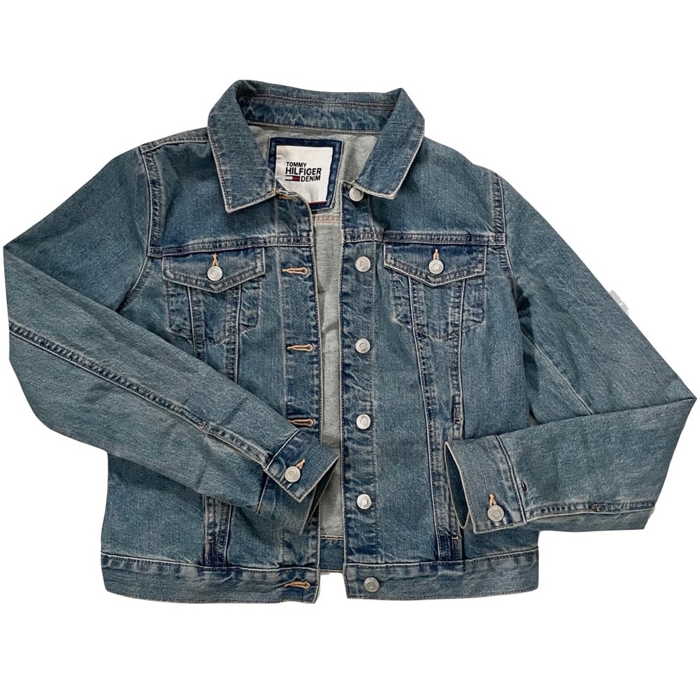 Tommy Hilfiger Denim Jacket with Logo in the back